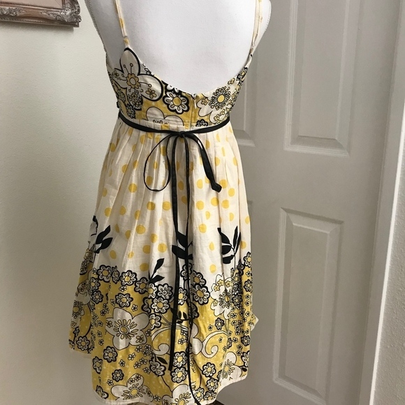 Daisy Shoppe Floral/ Polka Dot Print Dress Sz Med - Picture 5 of 5